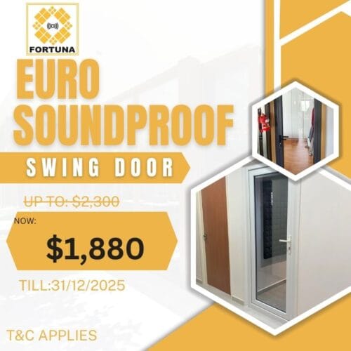 Fortuna Soundproff Window 30% Off Voucher